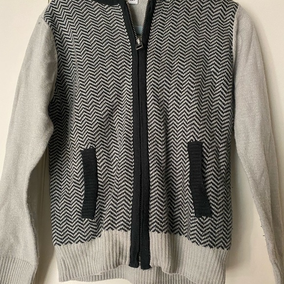 Boys Splendid herringbone hooded cardigan size 4T - Picture 2 of 7